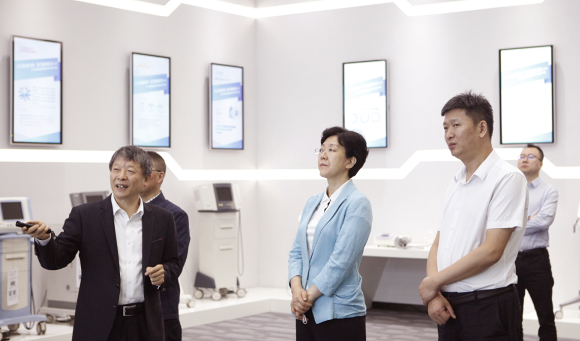 市委常委、統(tǒng)戰(zhàn)部部長李靜走訪調(diào)研海扶醫(yī)療